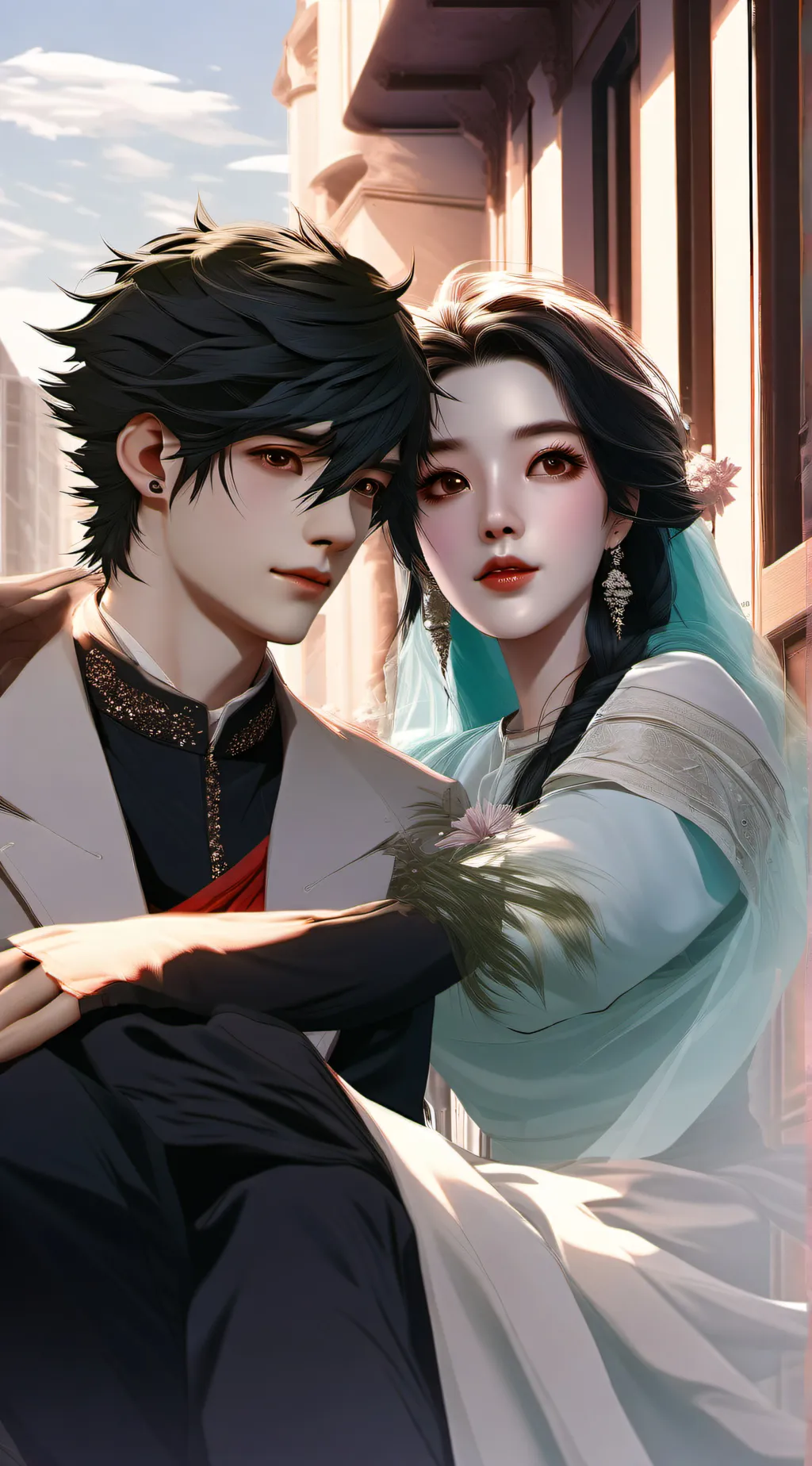 ai character: arron background