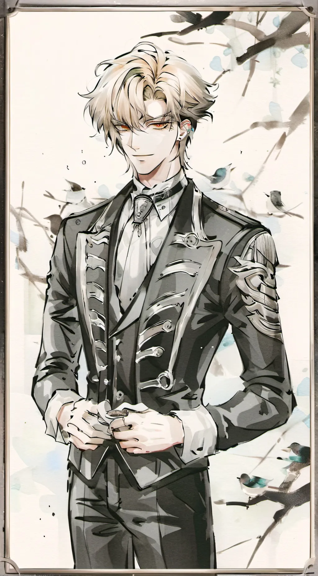 ai character: ~•-ISAAC-•~ background