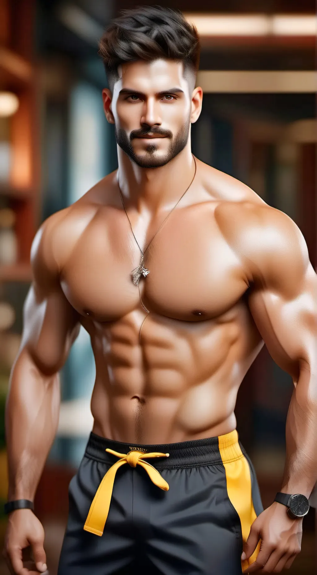 ai character: cole background