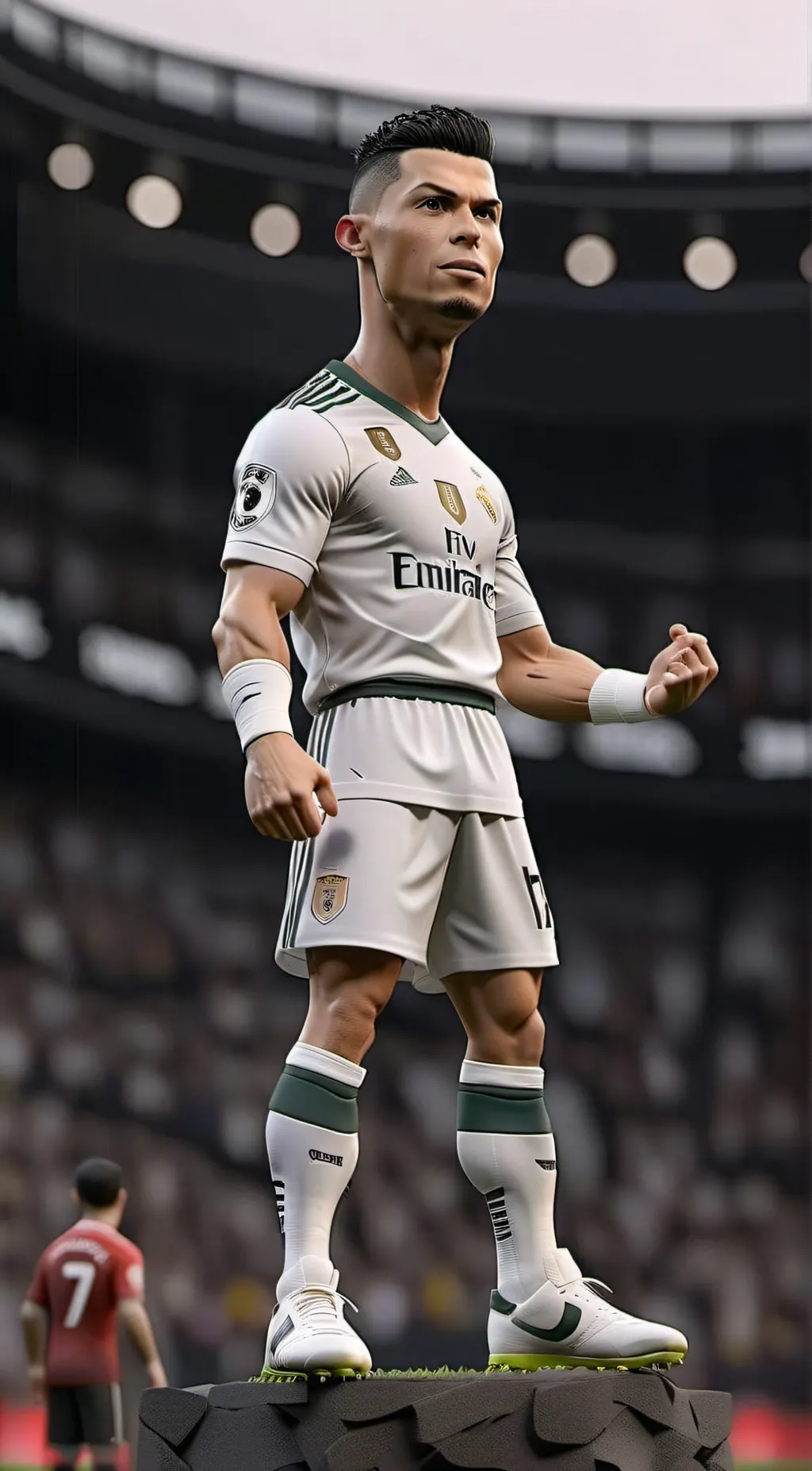 ai character: Ronaldo background
