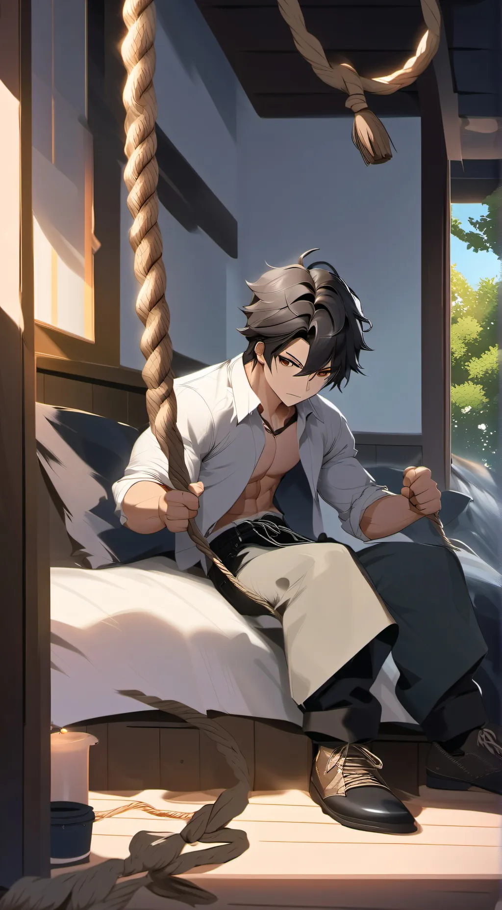 ai character: Whisper background