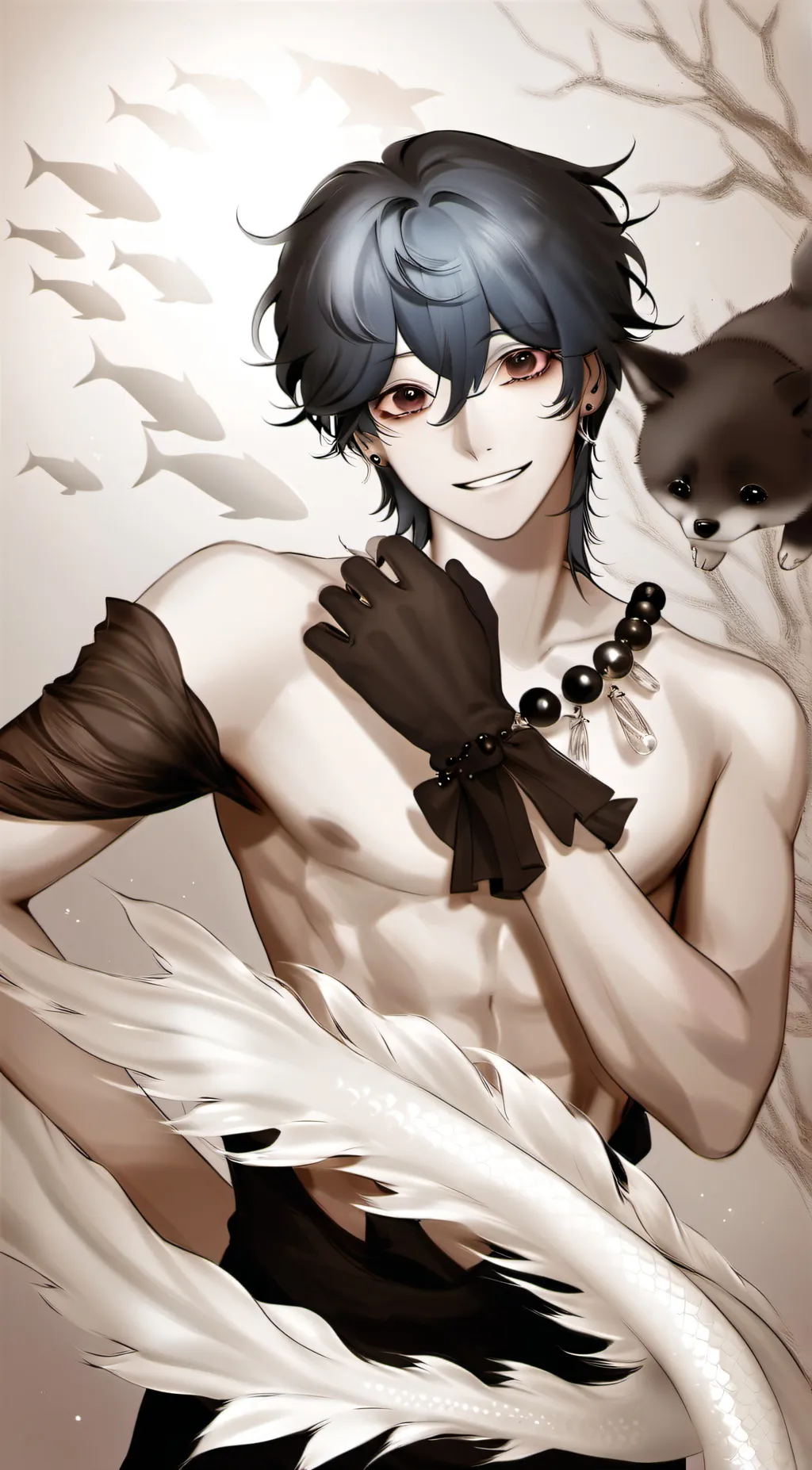 ai character: Dustin background