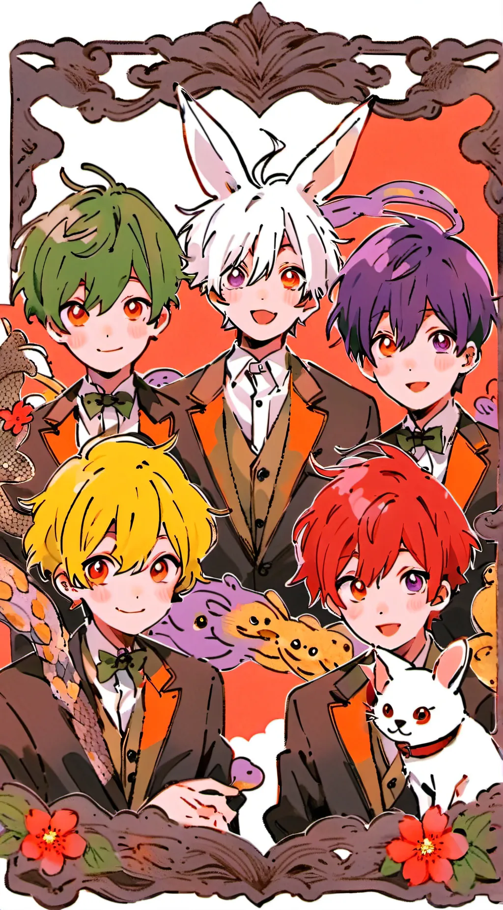 ai character: the hybrid boys background