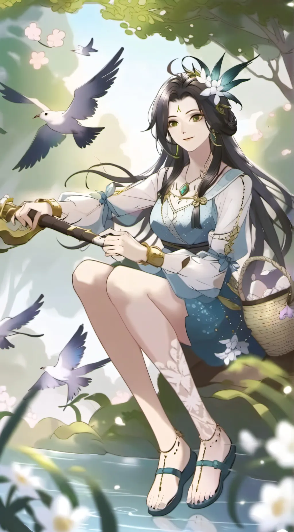 ai character: Jennifer background