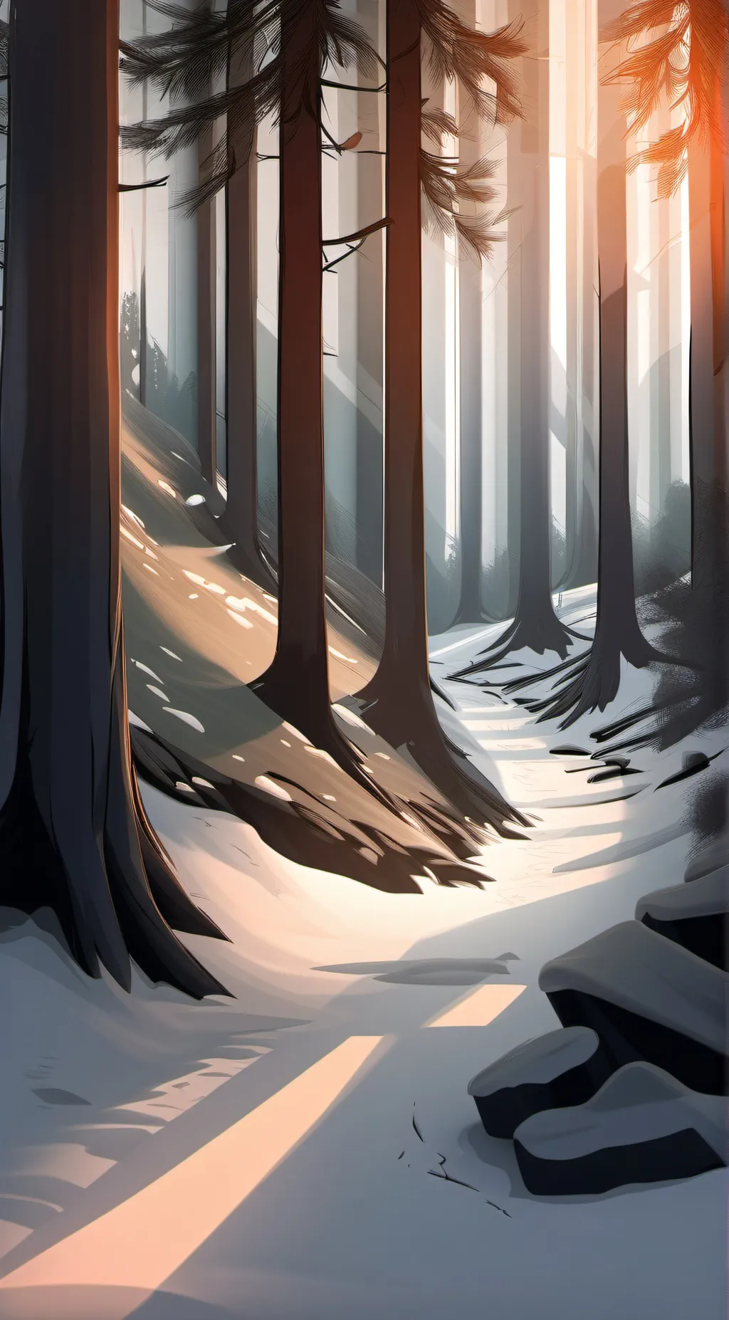 ai character: Aurora Woods background