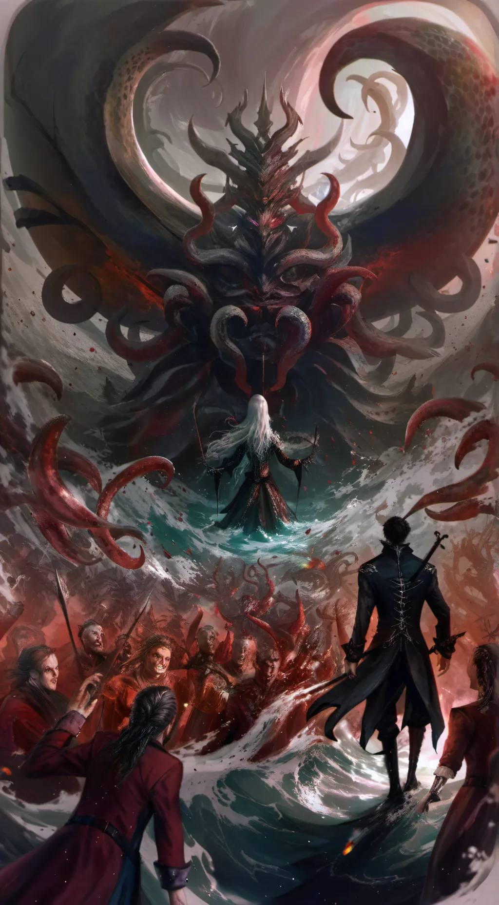 ai character: 1-A + squid game background