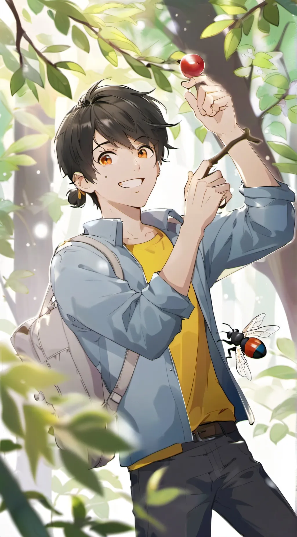 ai character: Zack background