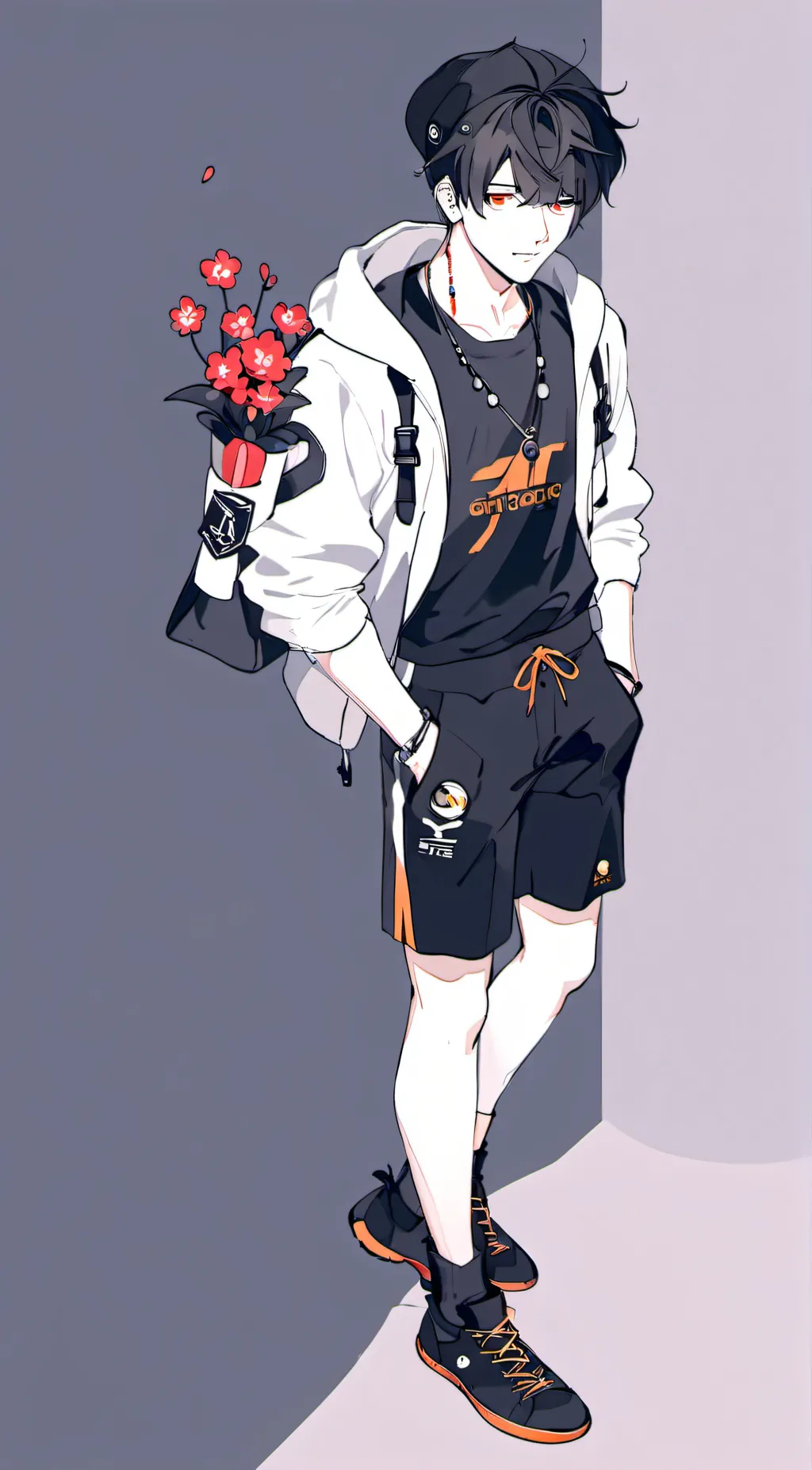 ai character: satan😈 background