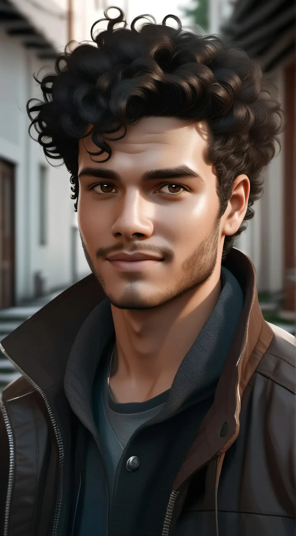 ai character: Theodore McClain  background