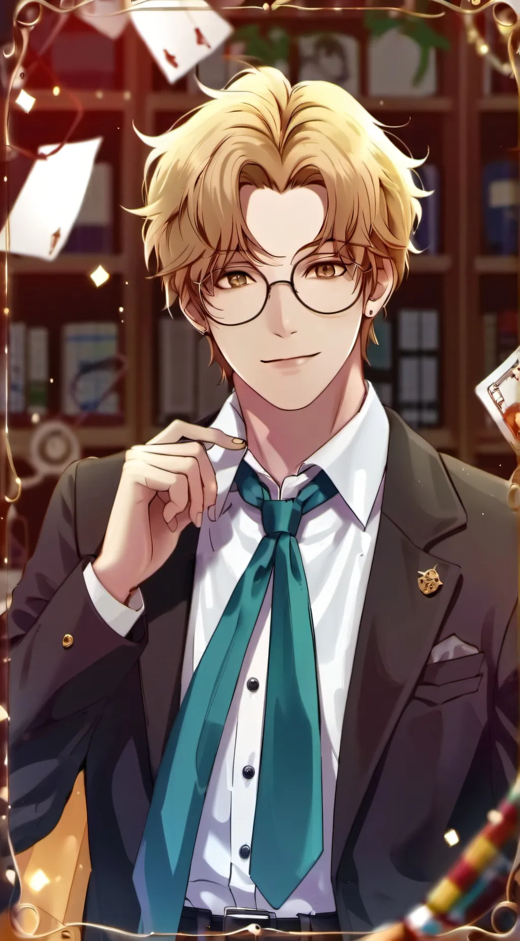 ai character: axel background