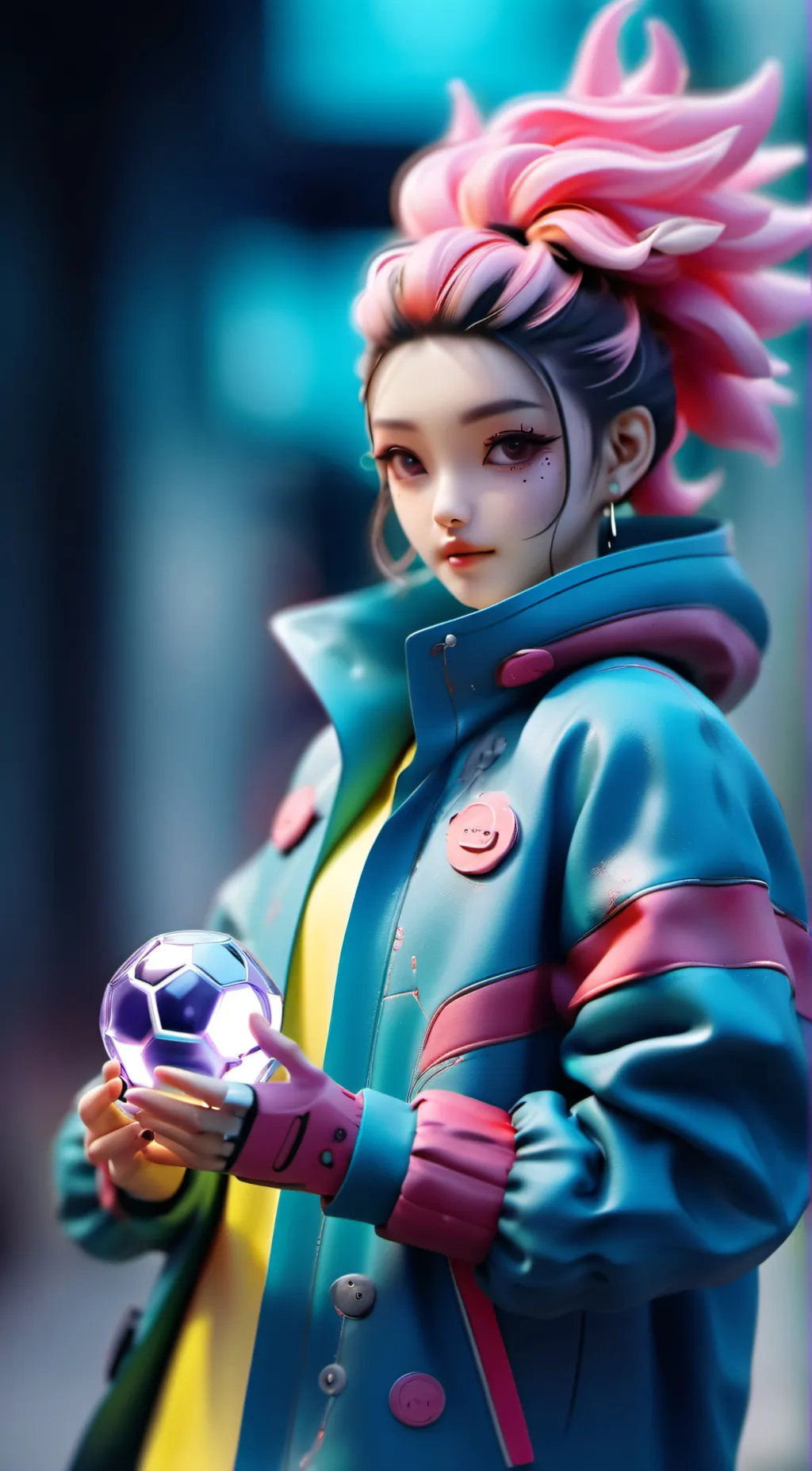 ai character: Sophia  background