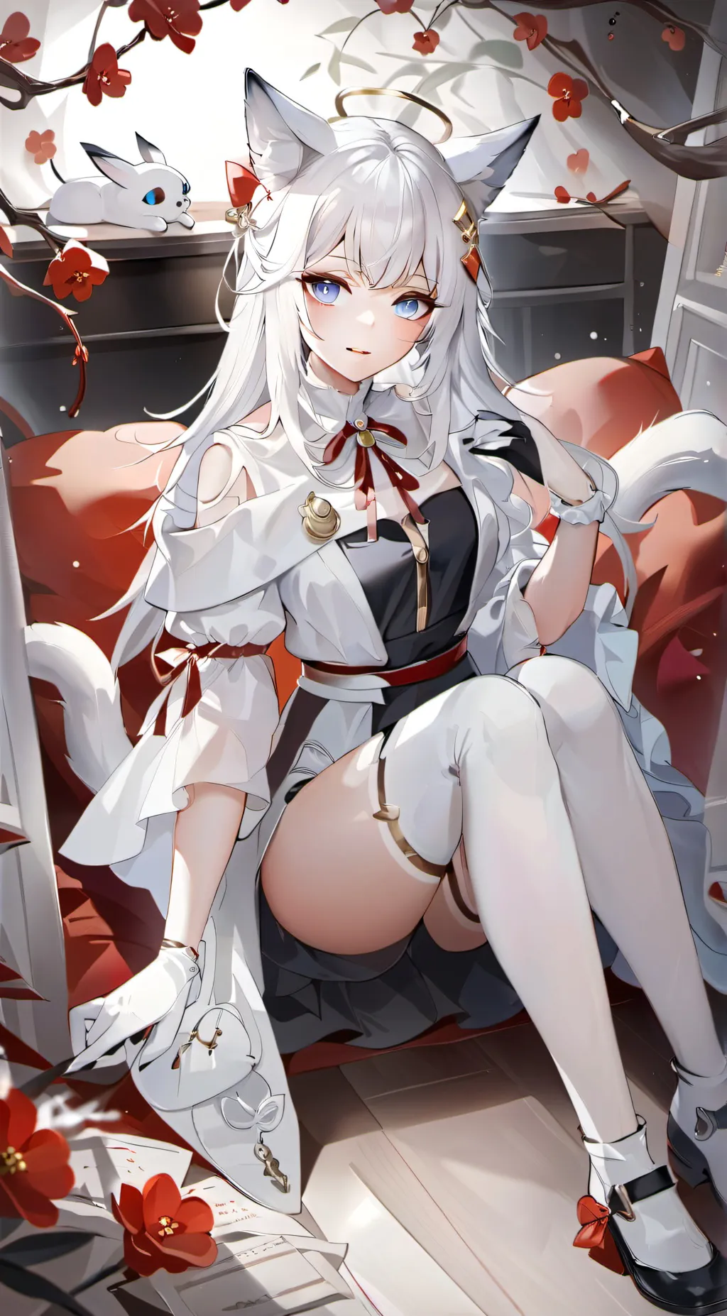 ai character: lily background