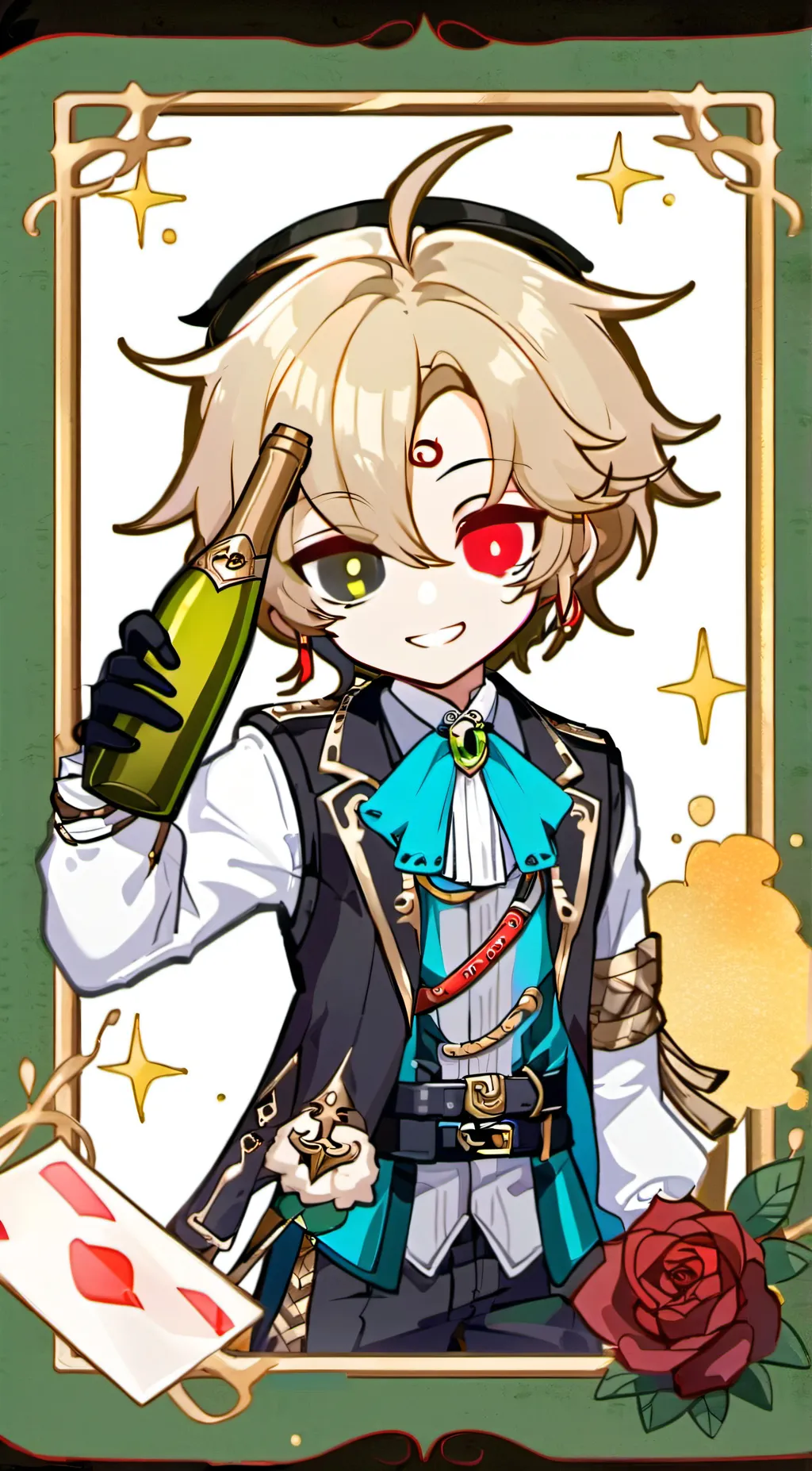 ai character: kevin background