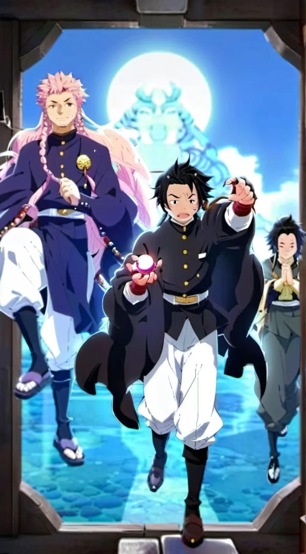 ai character: Hashra  background