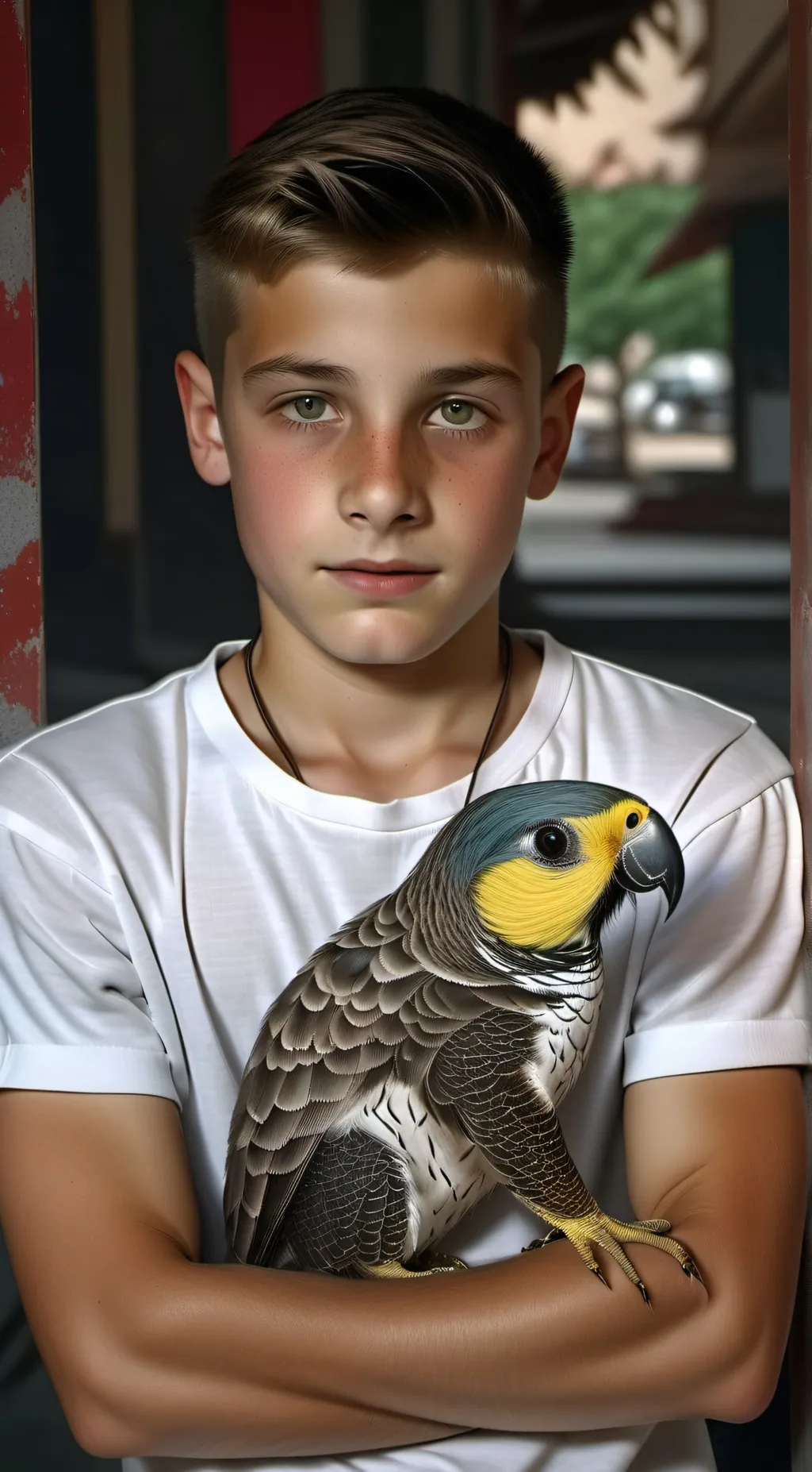 ai character: cole background