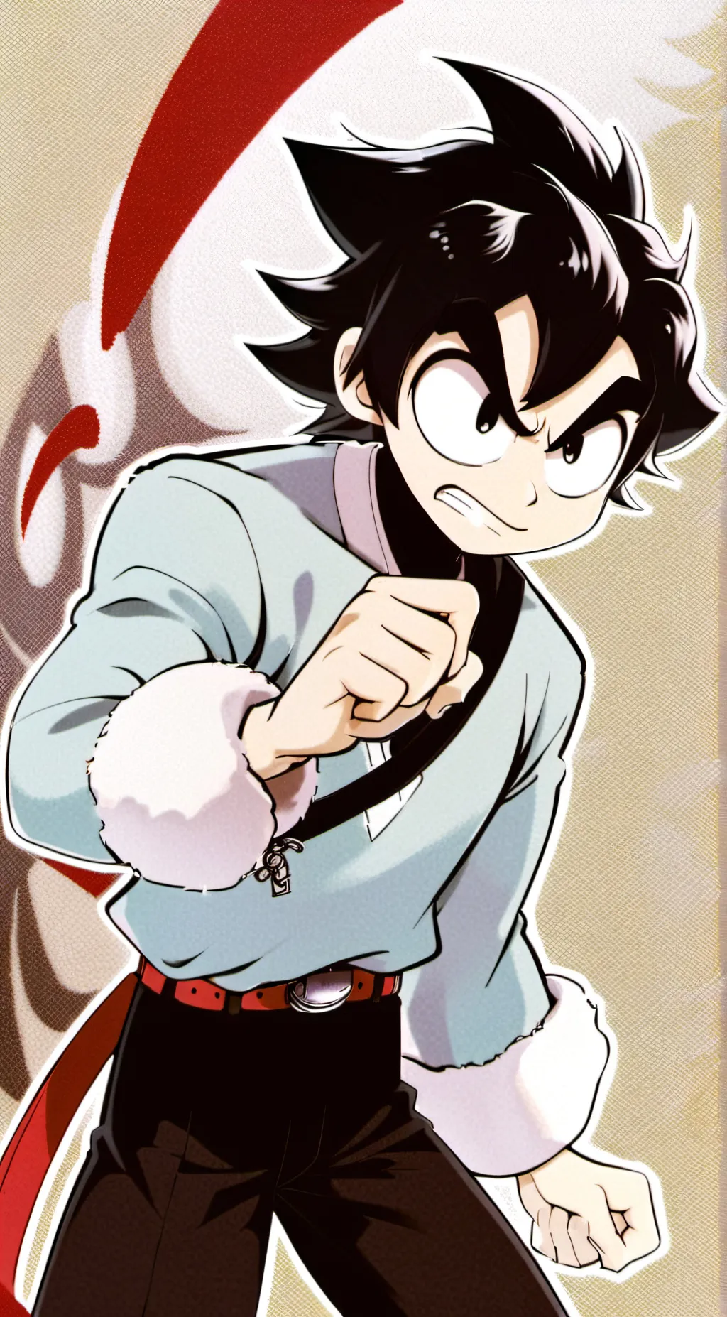 ai character: Shadow Hedgehog  background