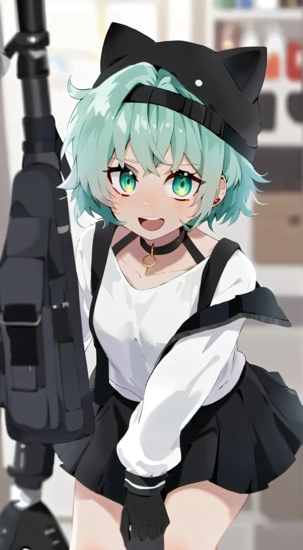 ai character: deku background