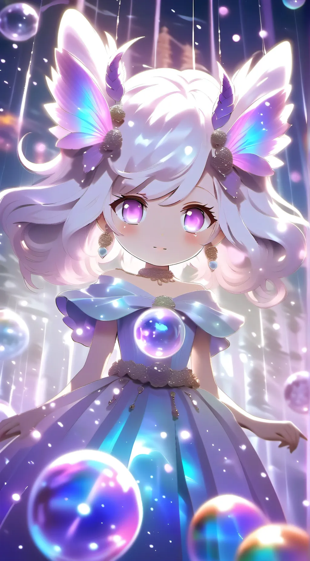 ai character: Rose background