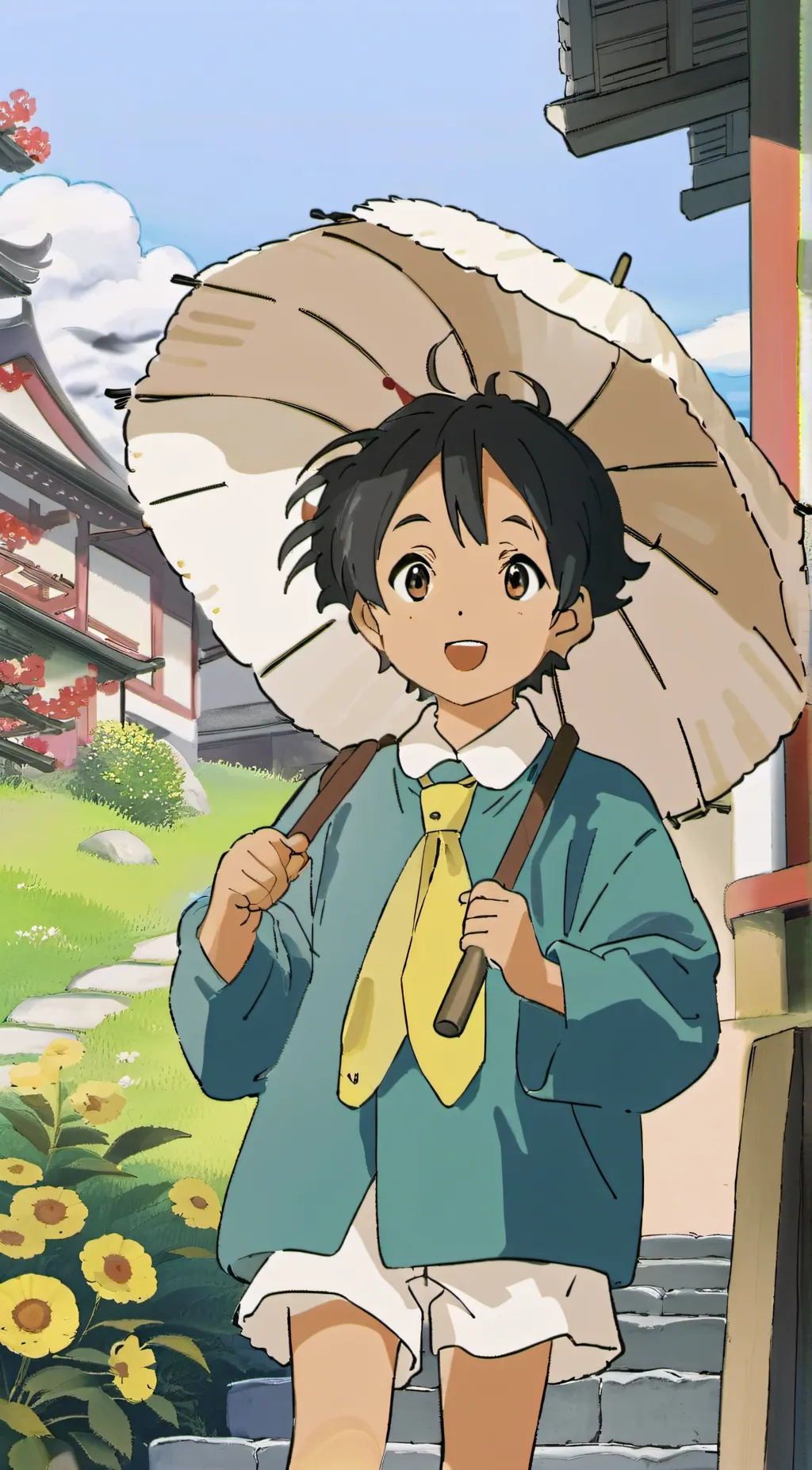 ai character: Jazzy background