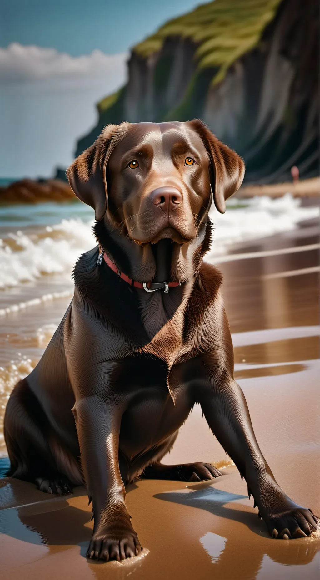 ai character: Zeus background