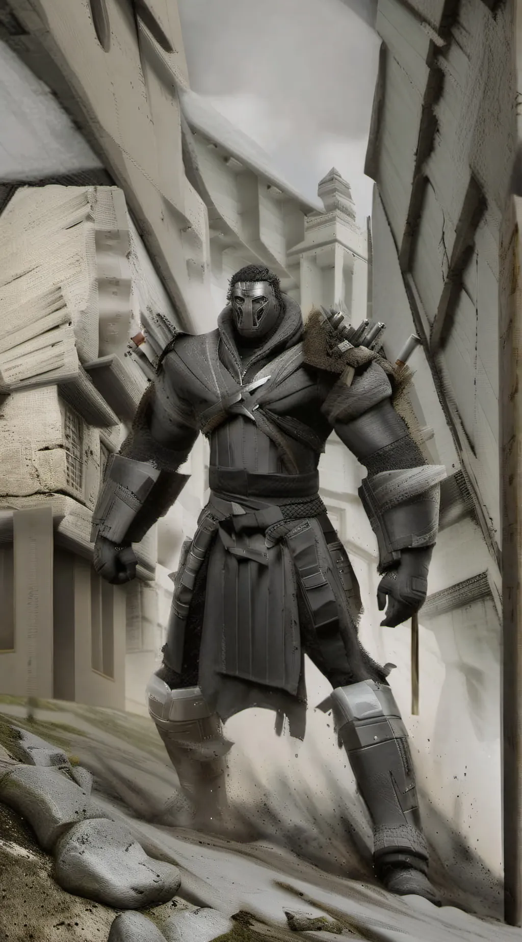 ai character: enclave background