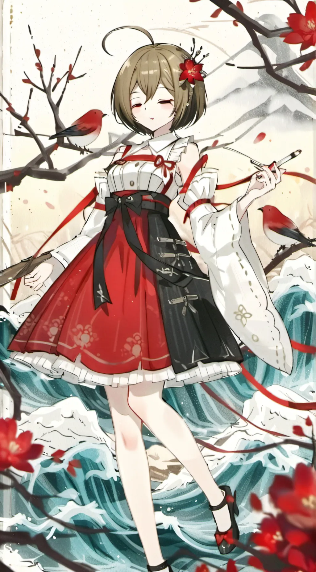 ai character: Meiko background