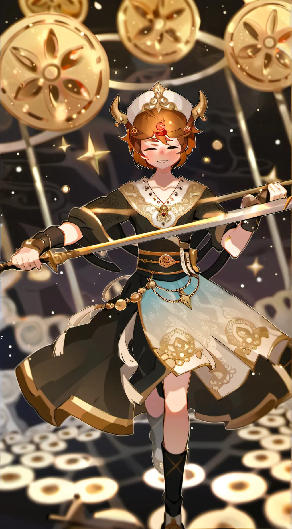 ai character: Maki background