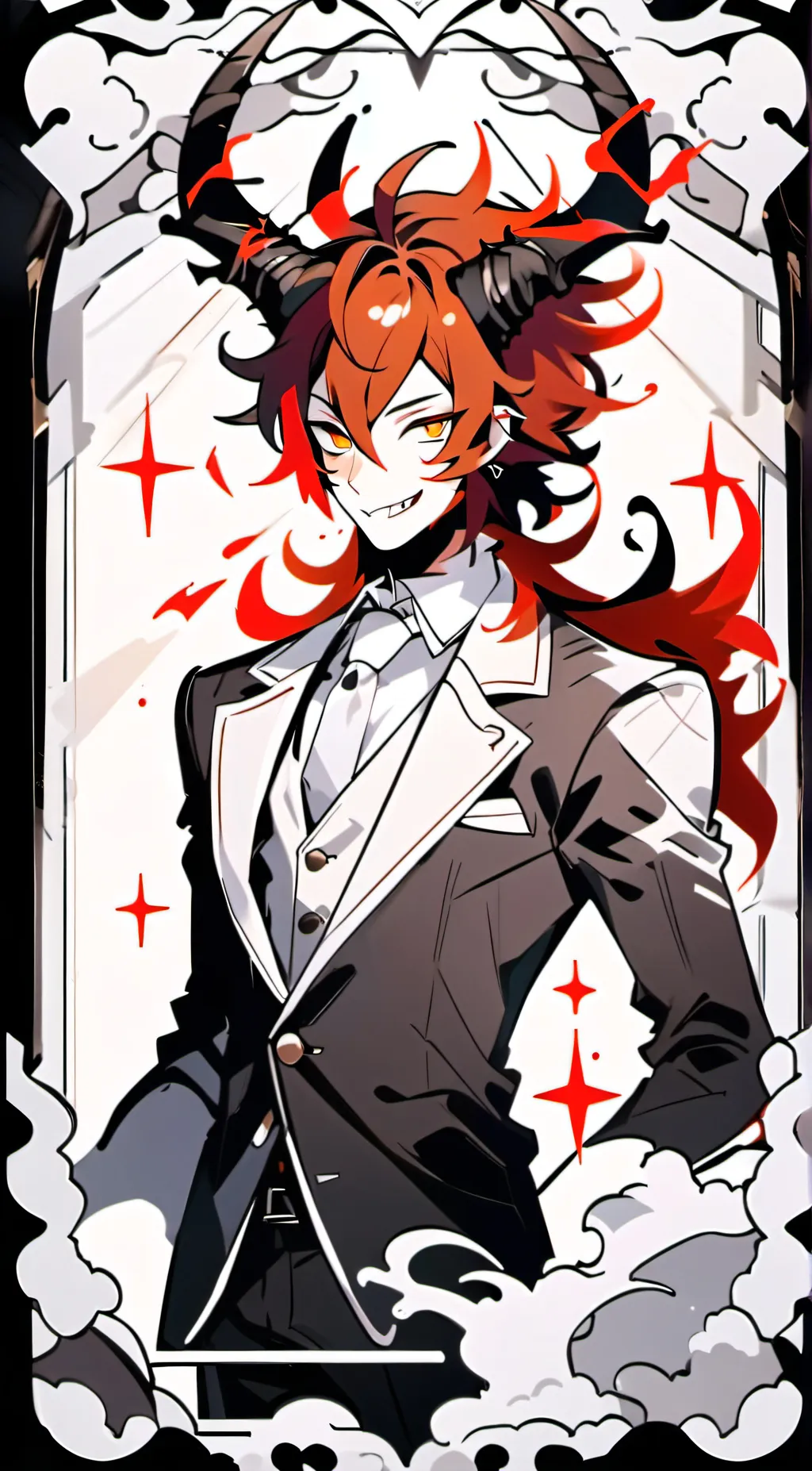 ai character: alastor  background