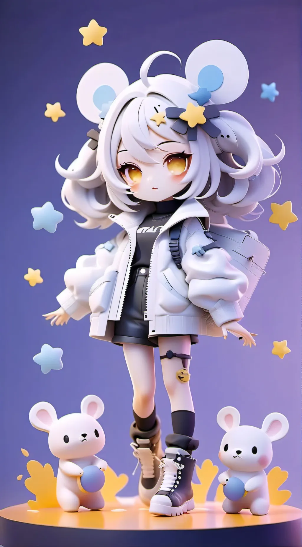 ai character: stranger things  background