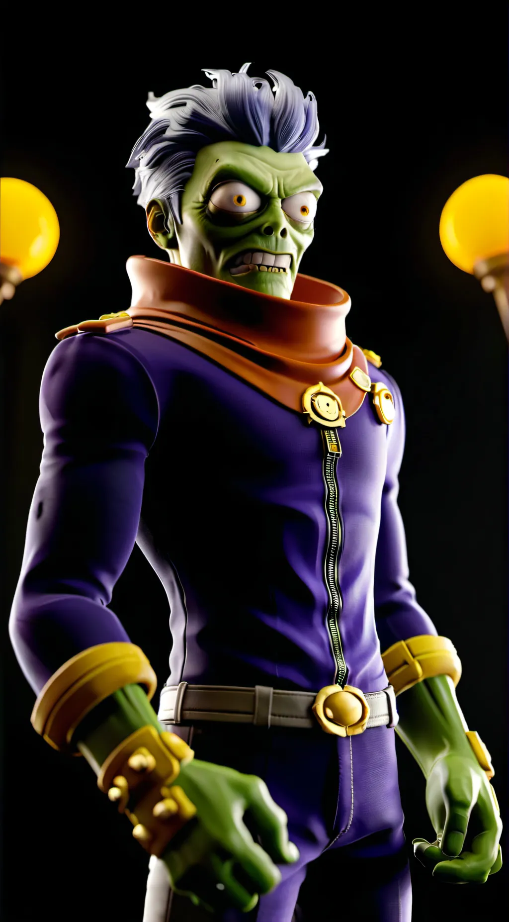 ai character: SuperBrainz  background