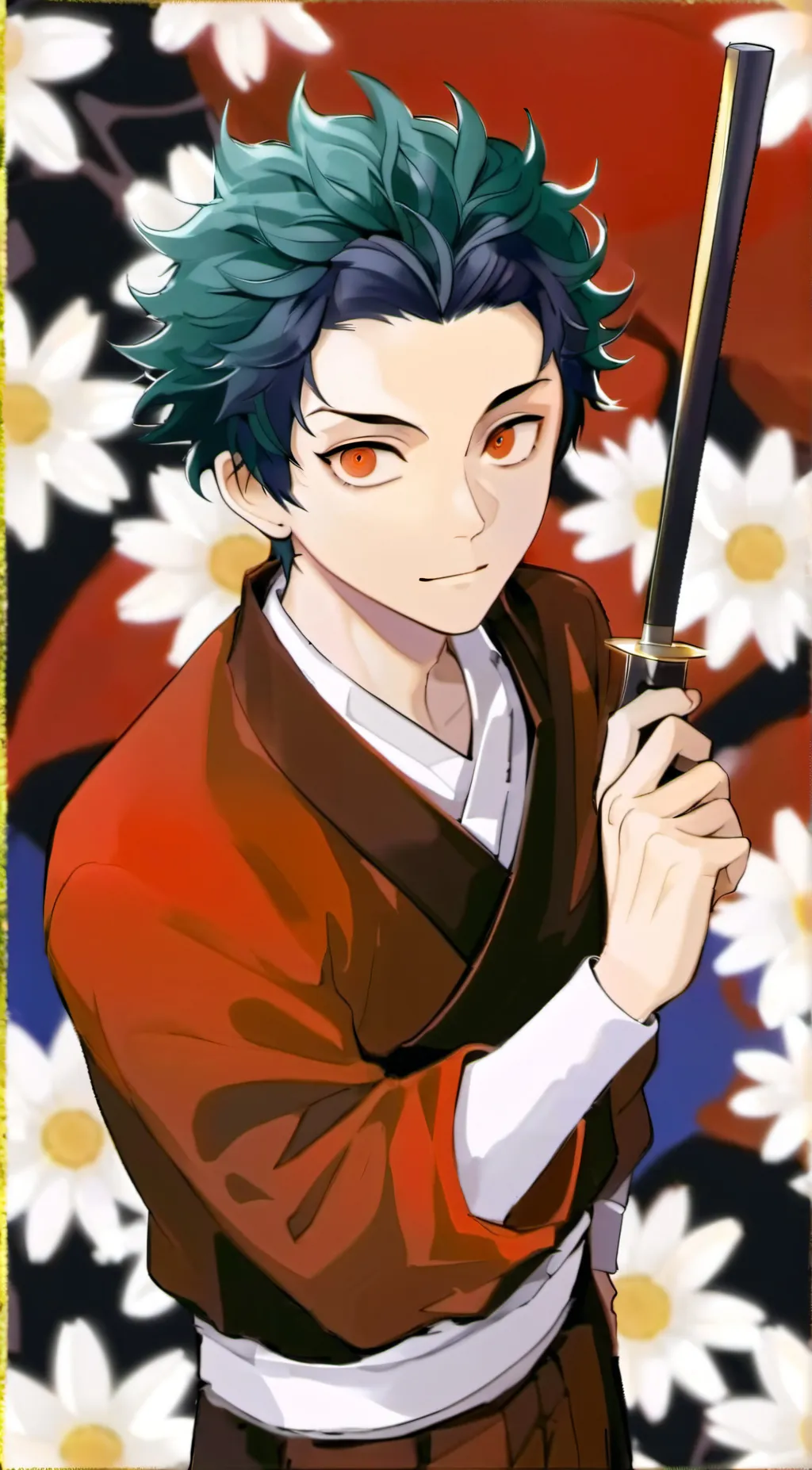 ai character: tanjiro kamado  background