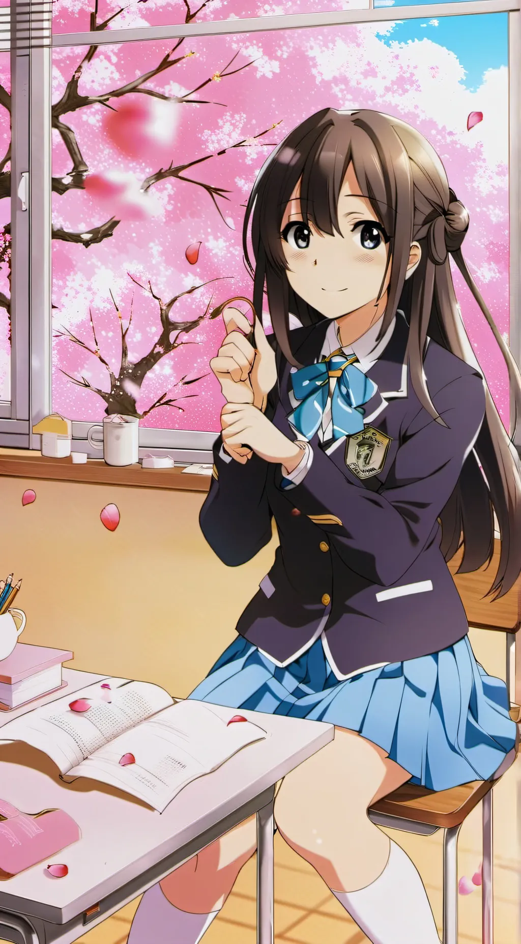 ai character: Akira Himari background