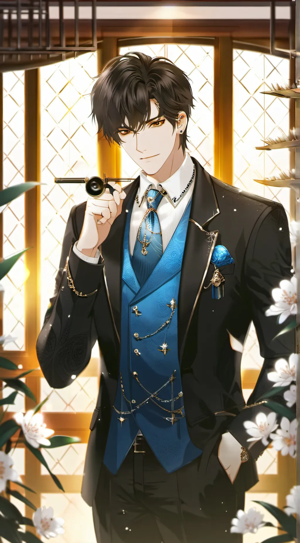 ai character: James  background