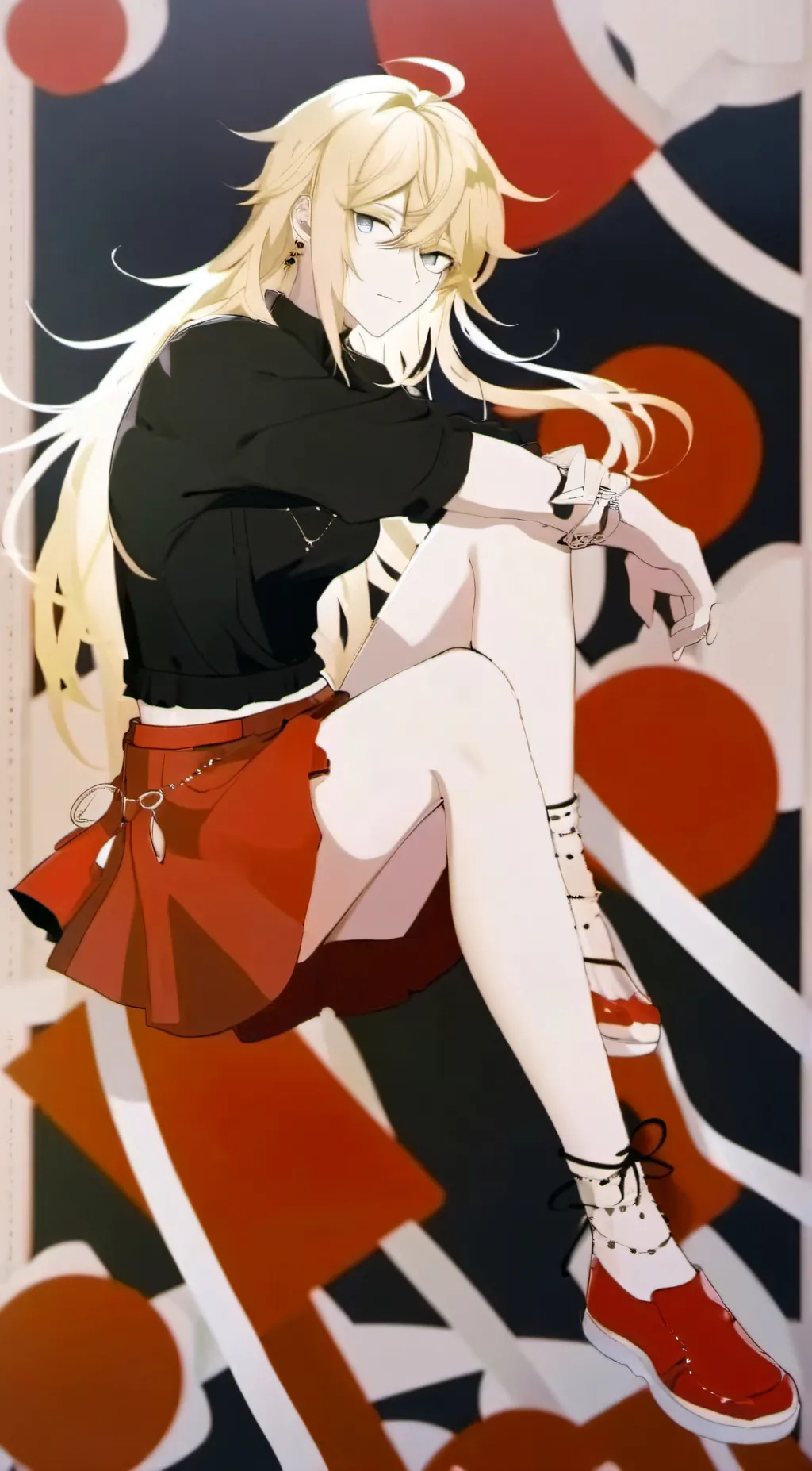 ai character: Luna background