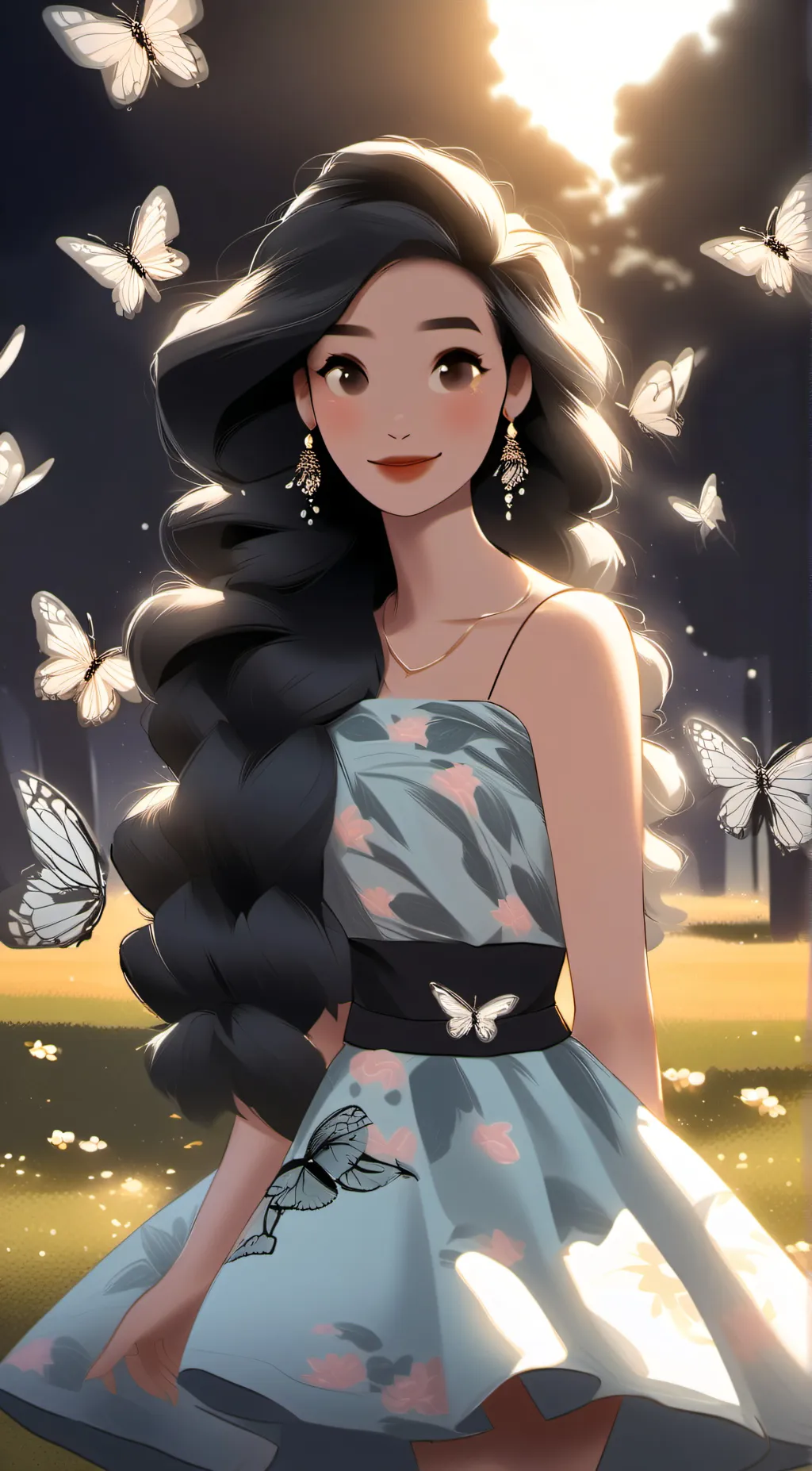 ai character: willow background