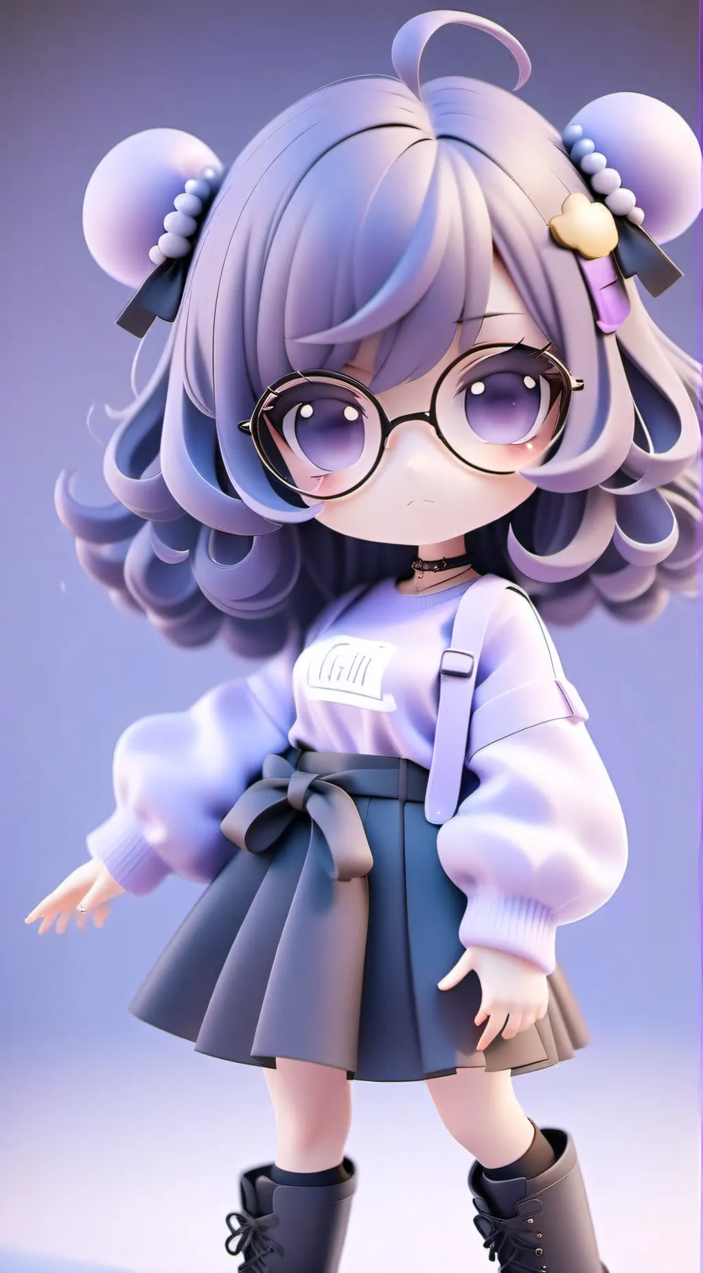 ai character: Mha comfort background