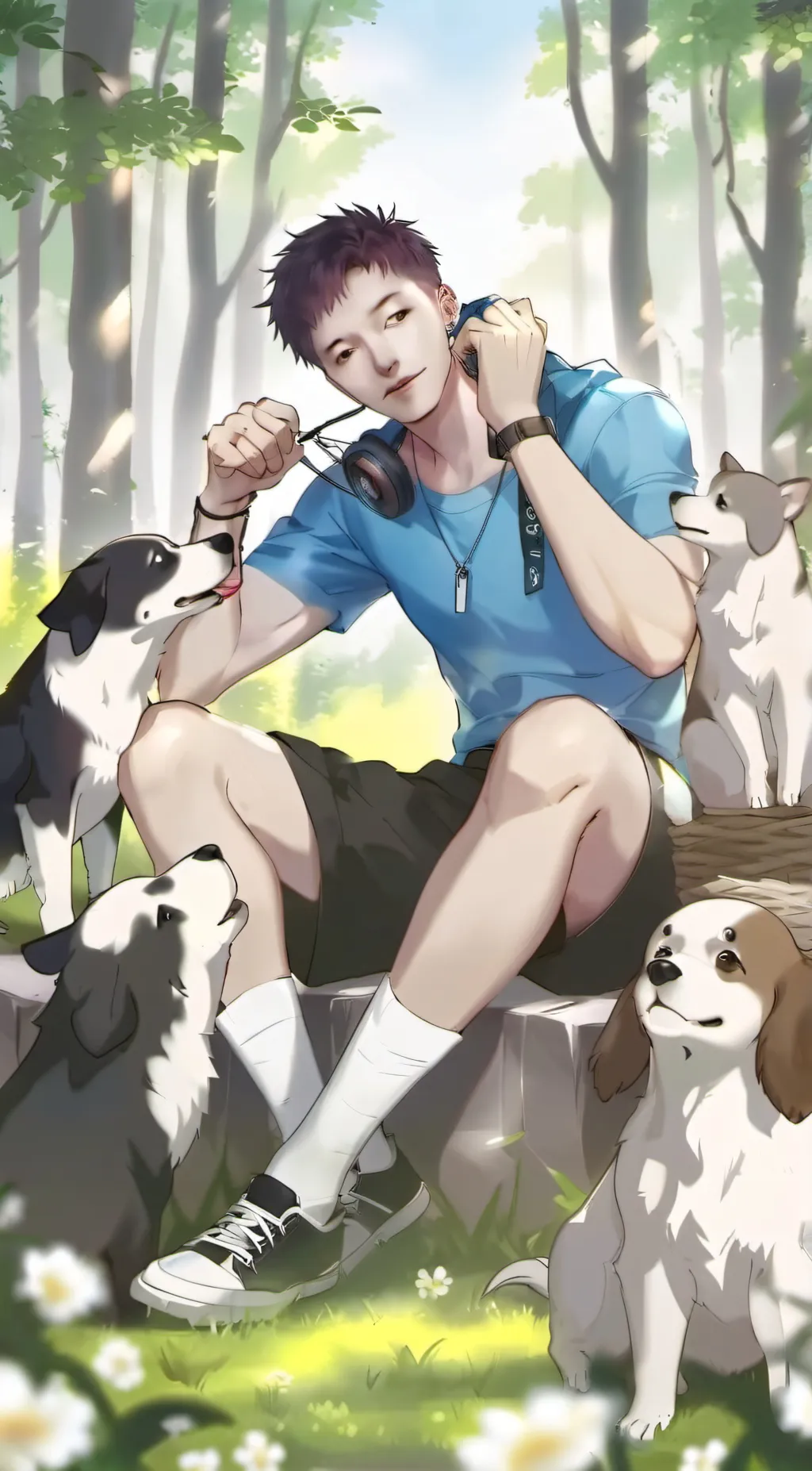 ai character: grake background