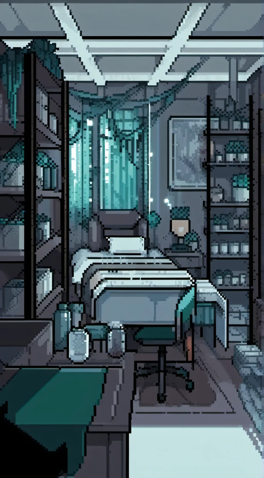 ai character: SC experiment  background