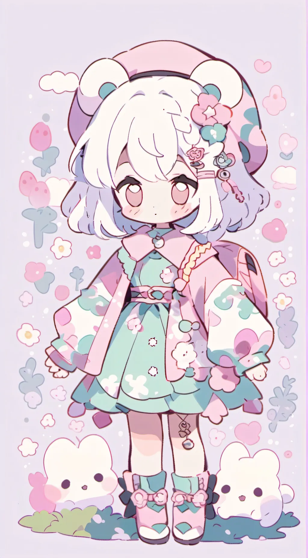 ai character: kat background