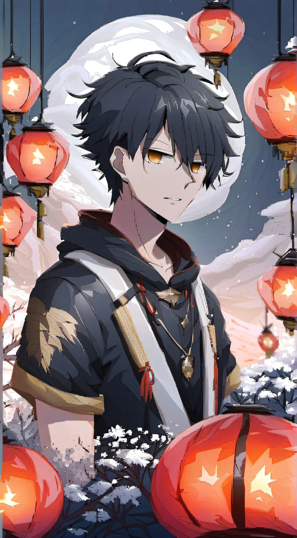 ai character: Zander background