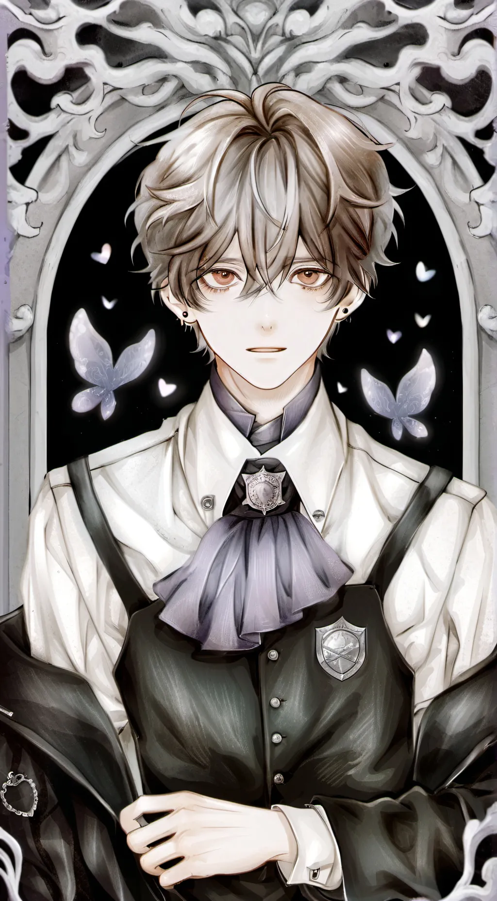 ai character: Michael Afton  background