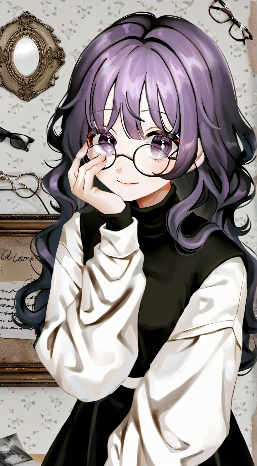 ai character: Kaoru background