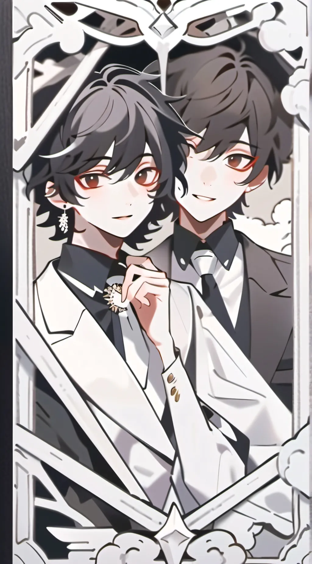 ai character: nick,ben  background