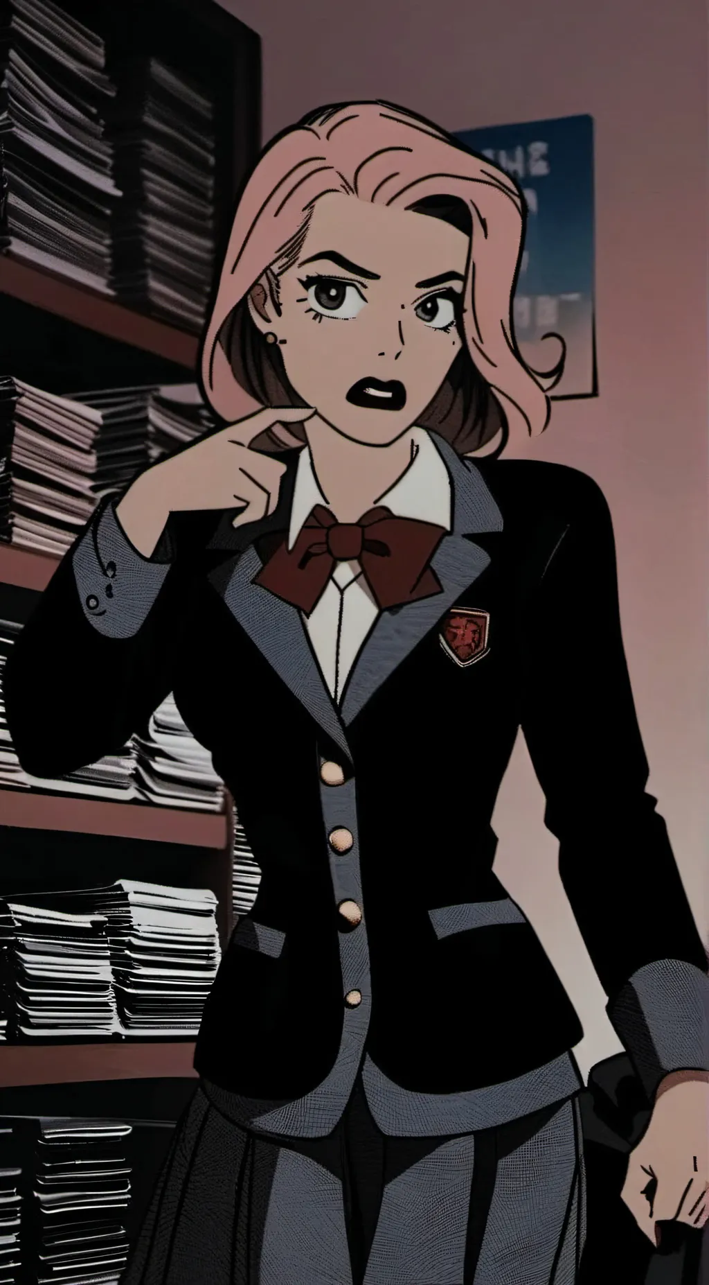 ai character: Jeania  background