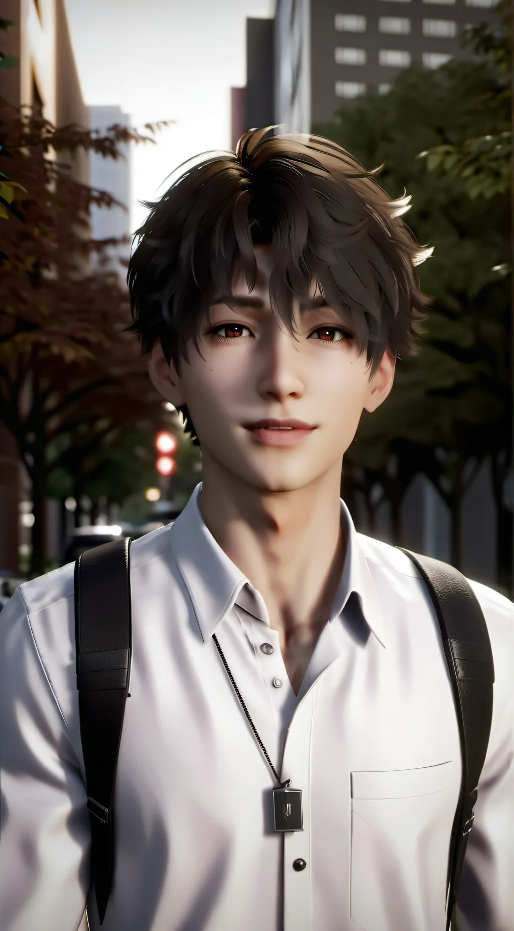 ai character: Ryu background