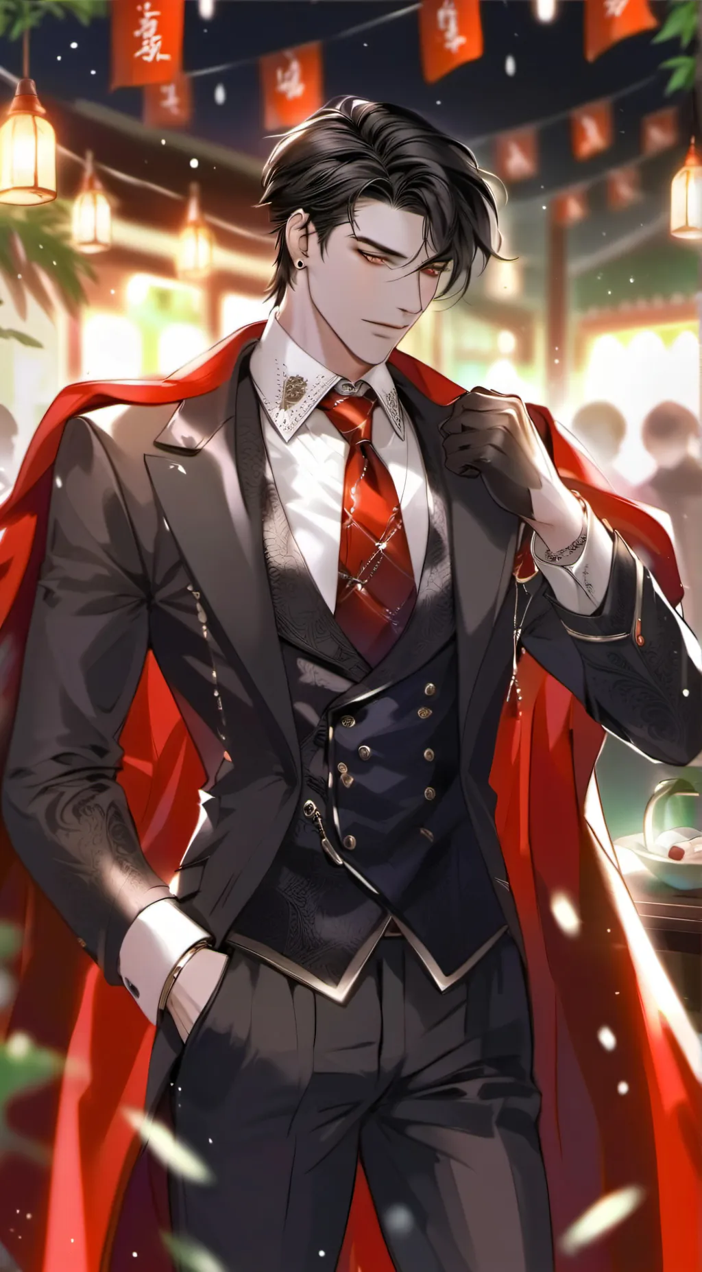 ai character: Oliver Cross background