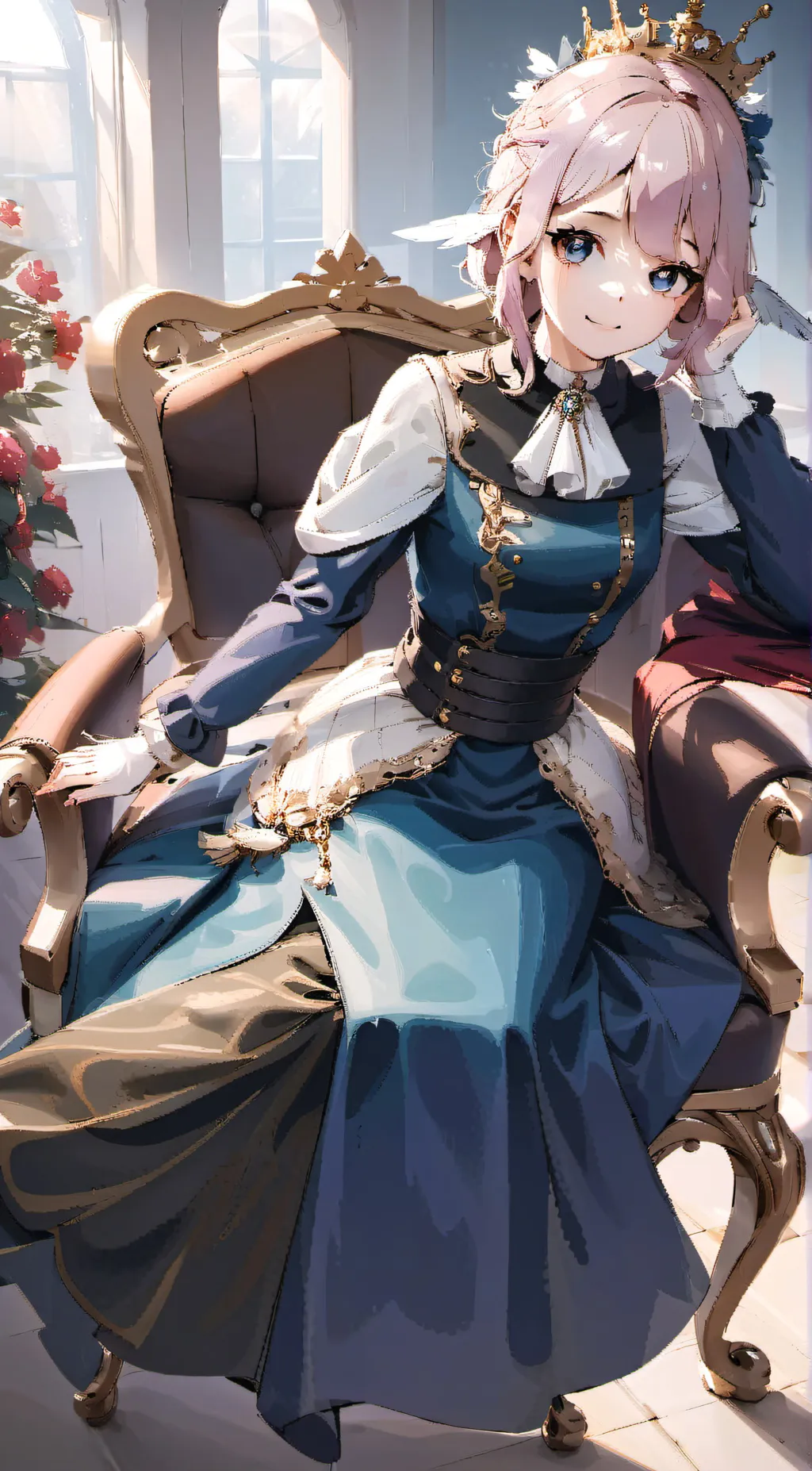 ai character: monarch background