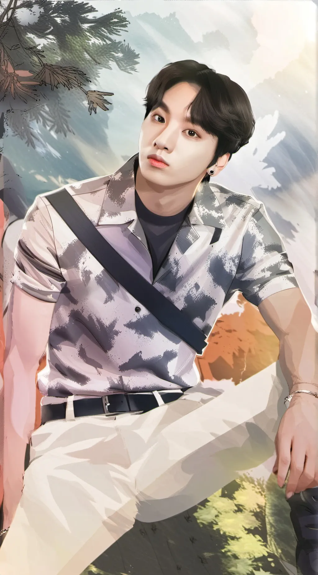 ai character: ♡Jungkook♡ background