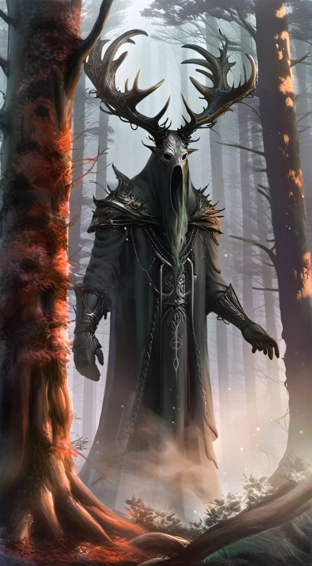 ai character: Skinwalker background