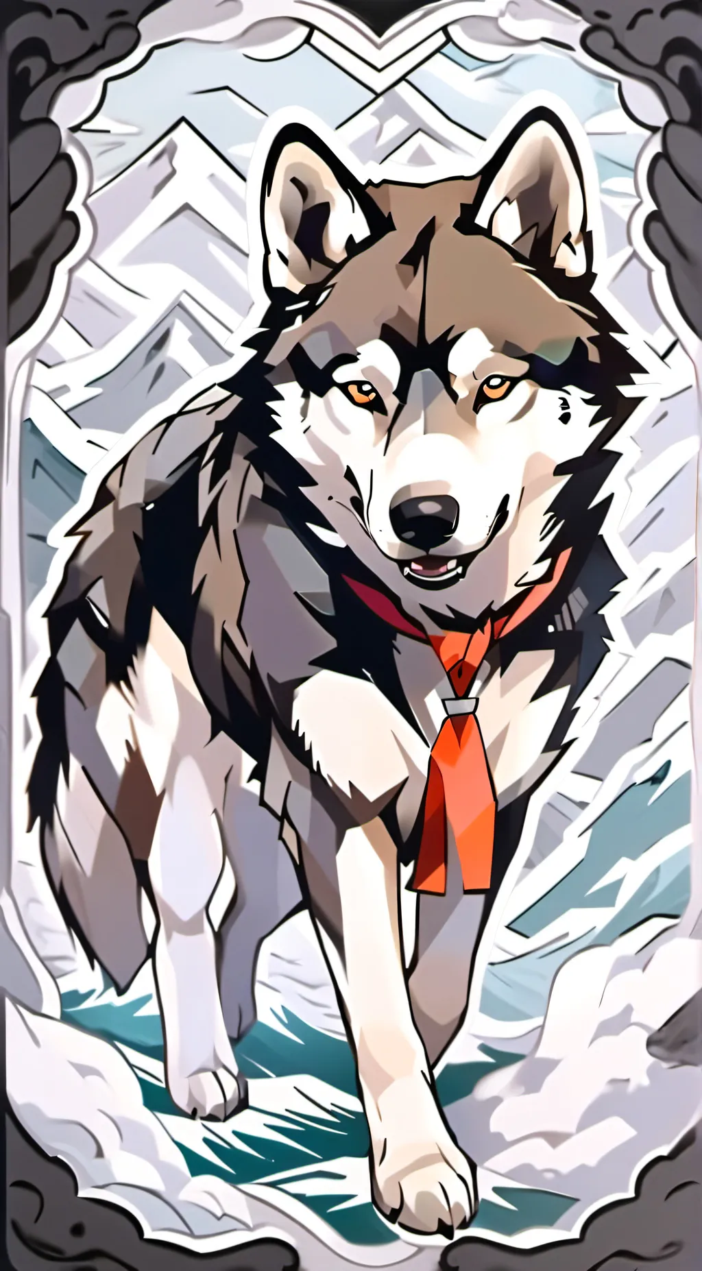 ai character: Oreo background